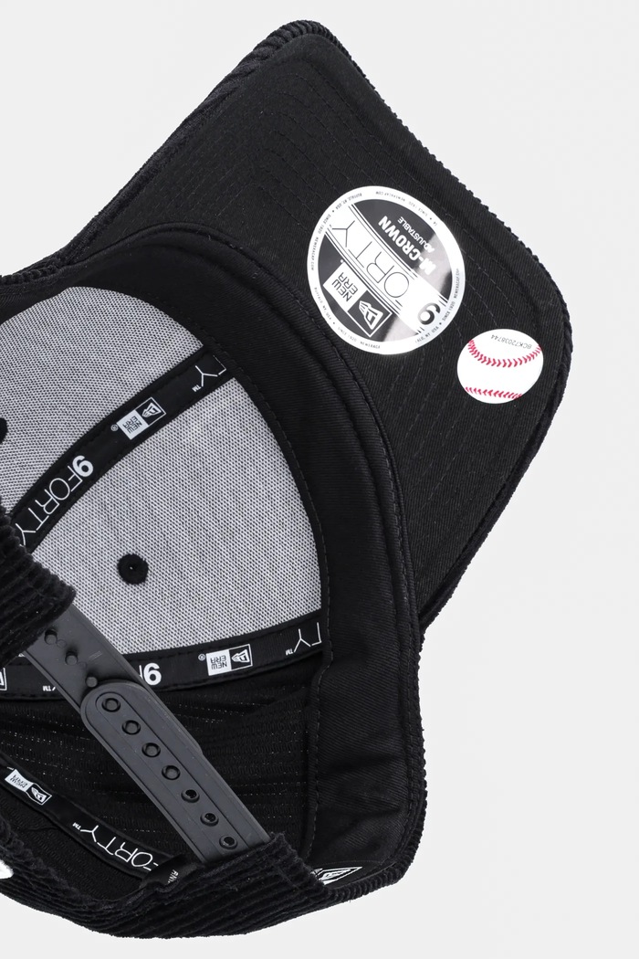Памучна шапка с козирка New Era 0 New Era 60691062 черен