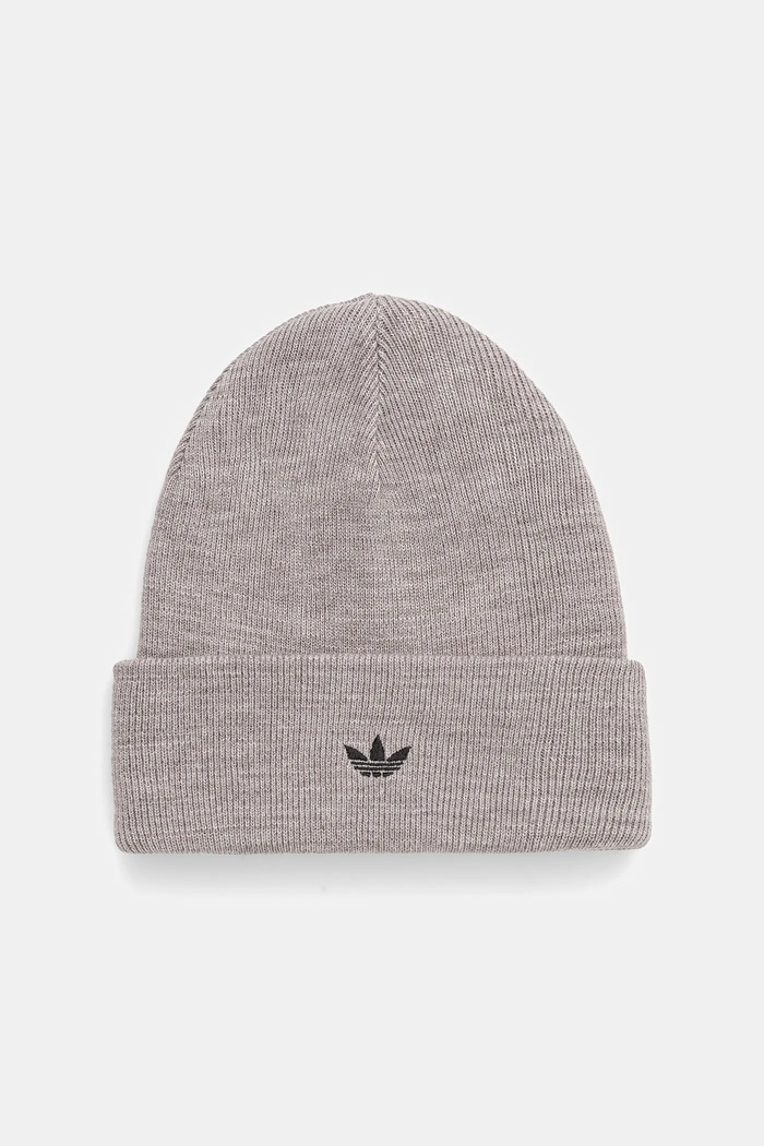 adidas Originals Čiapka adidas Originals Adicolor Cuff sivá JW1116