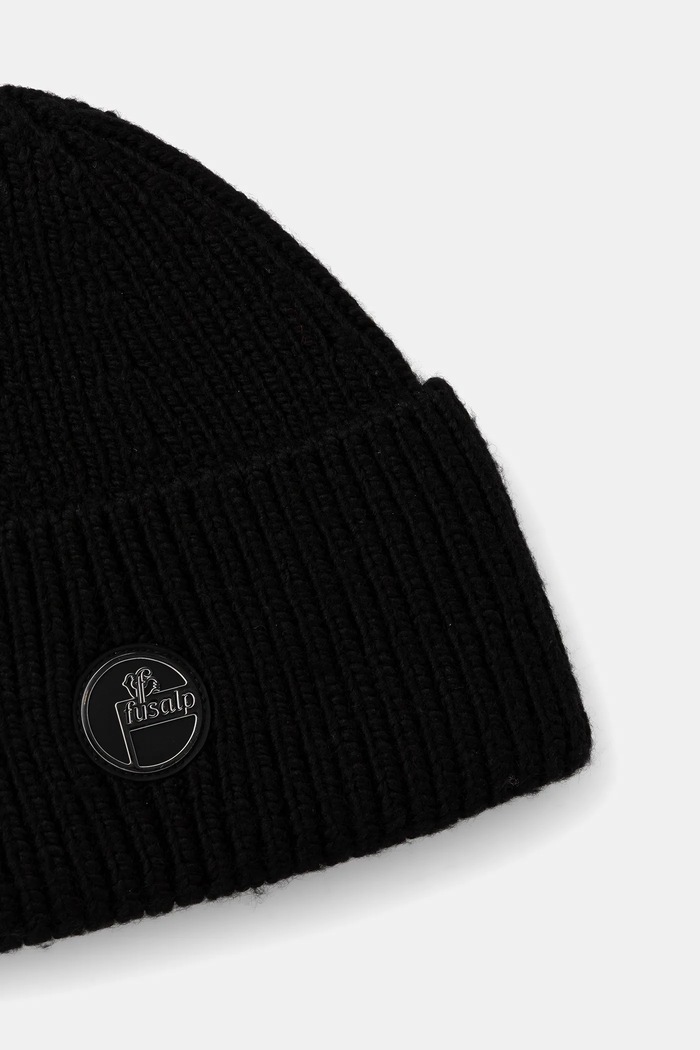 Vlnená čiapka Fusalp G3704 čierna AW25