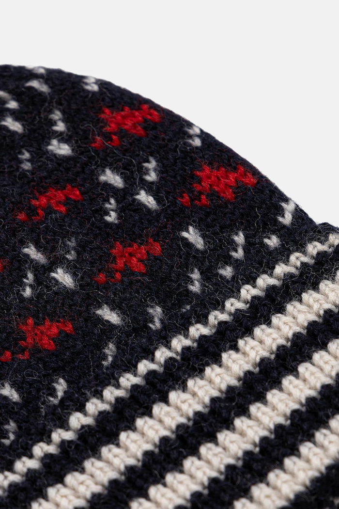 Vlnená čiapka Mammut Mammut x Cabourn Direttissima 1191.02140 čierna AW25