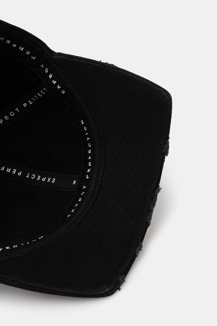 Martine Rose cotton baseball cap Rose Martine Cut Peak black 1130WP13002