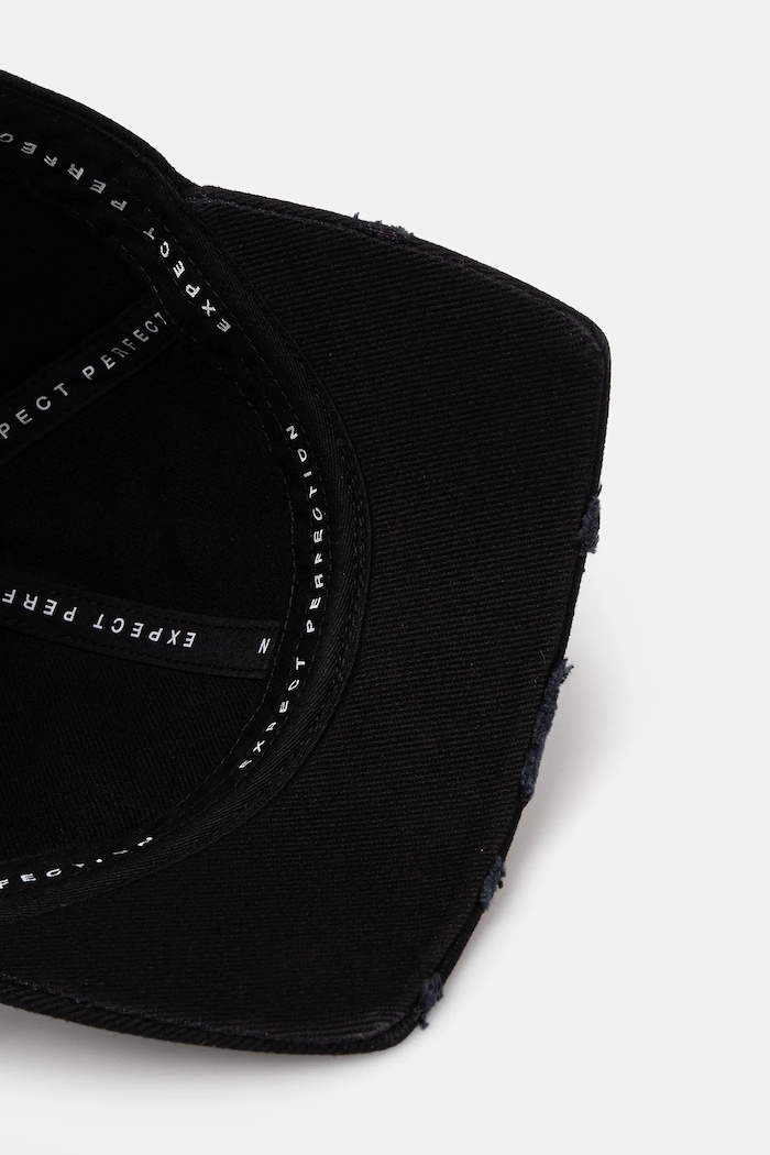 Martine Rose cotton baseball cap Rose Martine Cut Peak black 1130WP13002