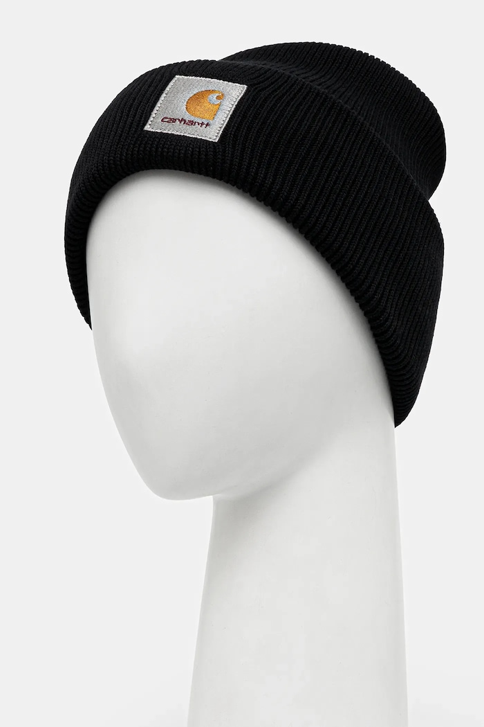 Carhartt WIP czapka bawełniana Ohio Beanie I035430.89XX czarny AW25