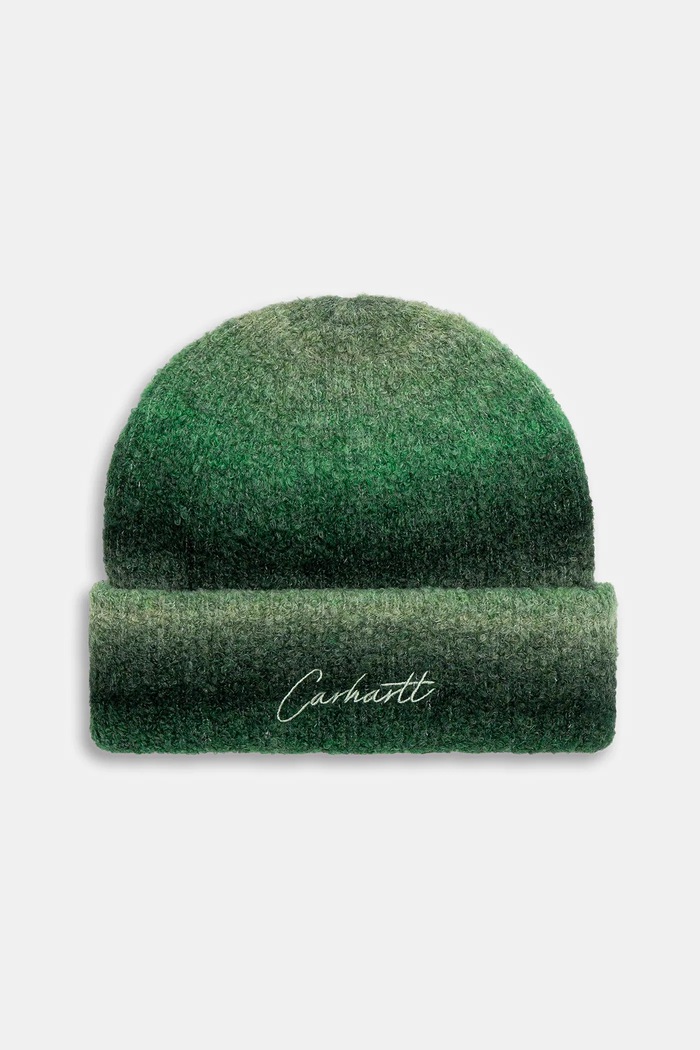Σκουφί από μείγμα μαλλιού Carhartt WIP Tony Beanie λεπτό πράσινο I035463.3DIXX