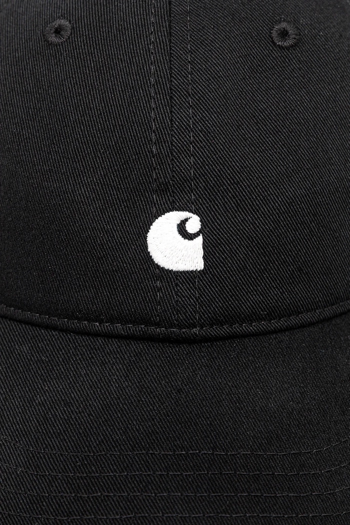 Carhartt WIP czapka z daszkiem bawełniana W' Madison Logo Cap I034606.K02XX czarny AW25