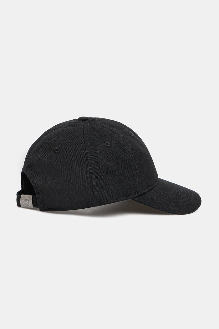Akcesoria Carhartt WIP czapka z daszkiem bawełniana W' Madison Logo Cap I034606.K02XX czarny
