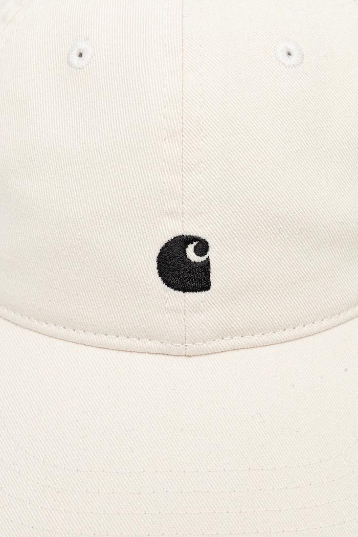 Carhartt WIP czapka z daszkiem bawełniana W' Madison Logo Cap I034606.1T1XX beżowy AW25