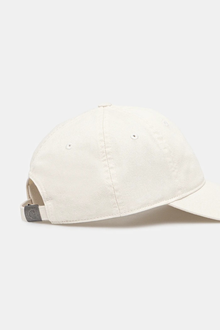 Akcesoria Carhartt WIP czapka z daszkiem bawełniana W' Madison Logo Cap I034606.1T1XX beżowy