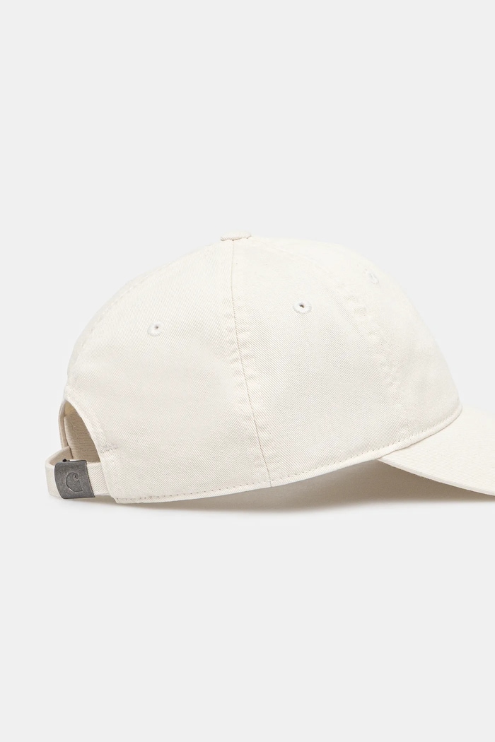 Akcesoria Carhartt WIP czapka z daszkiem bawełniana W' Madison Logo Cap I034606.1T1XX beżowy