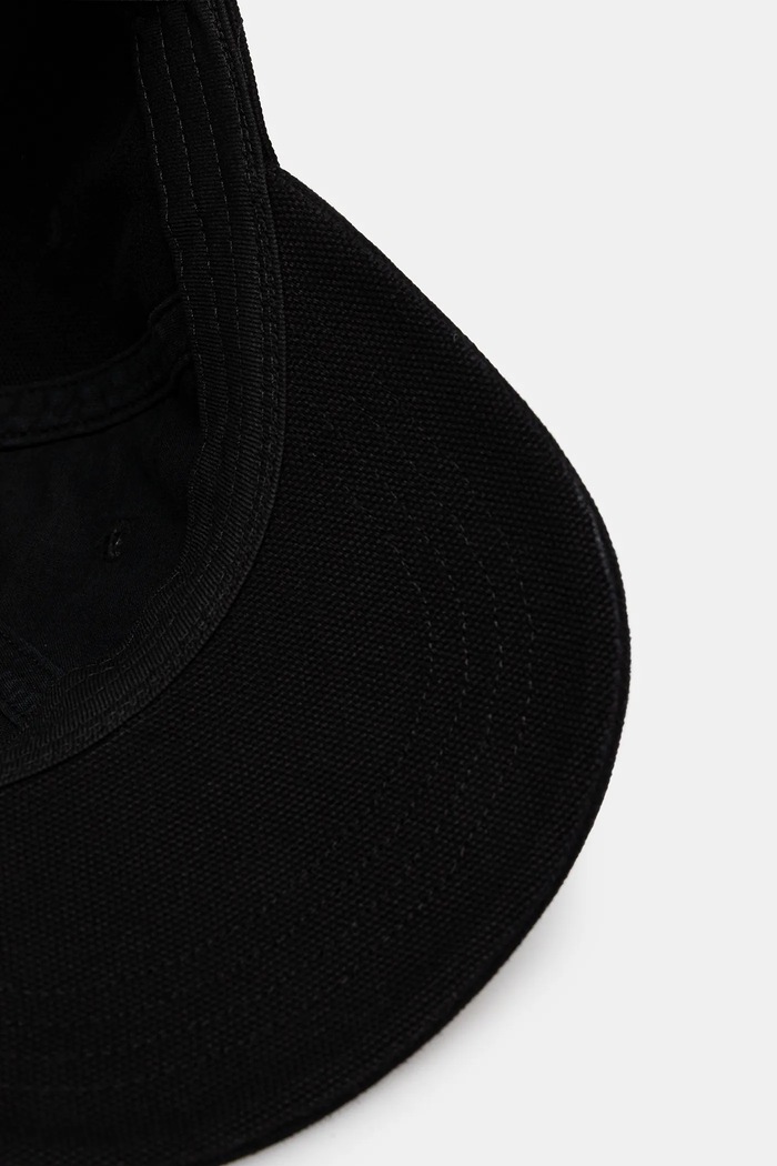 Хлопковая кепка Carhartt WIP Selby Canvas Cap чёрный I035414.8906