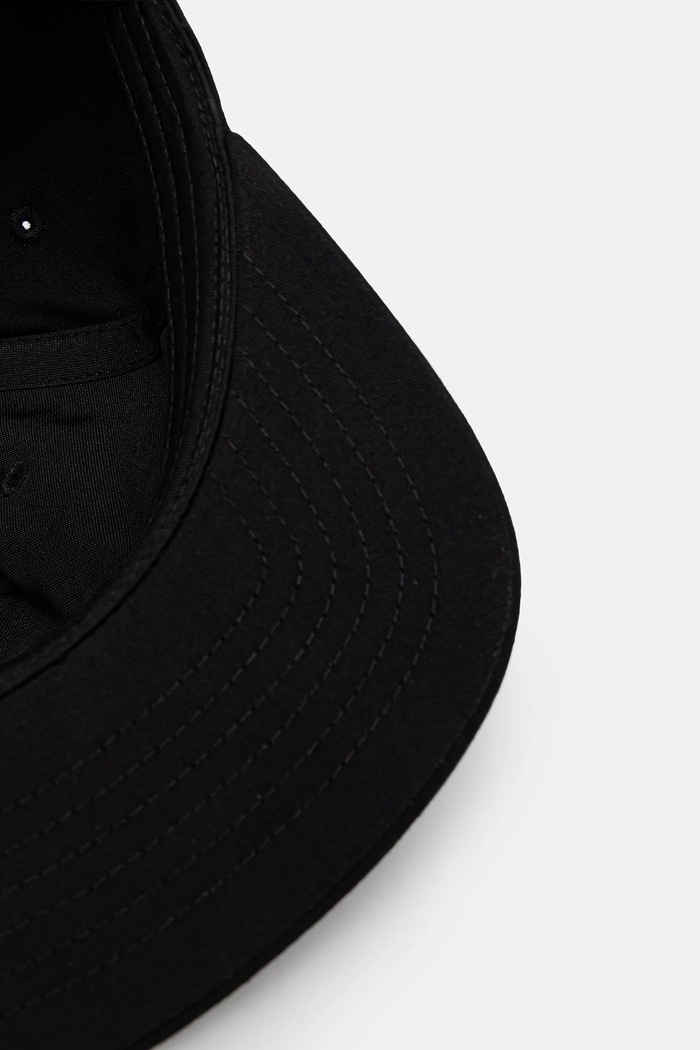 Βαμβακερό καπέλο Carhartt WIP Tetra Cap μαύρο I035658.0D2XX