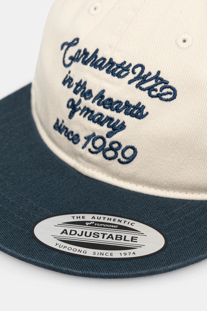 Pamučna kapa sa šiltom Carhartt WIP Alston Cap I035659.39TXX bež AW25