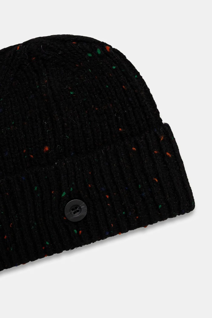 Doplnky Čiapka s prímesou vlny Carhartt WIP Anglistic Beanie I013193.3AUXX čierna