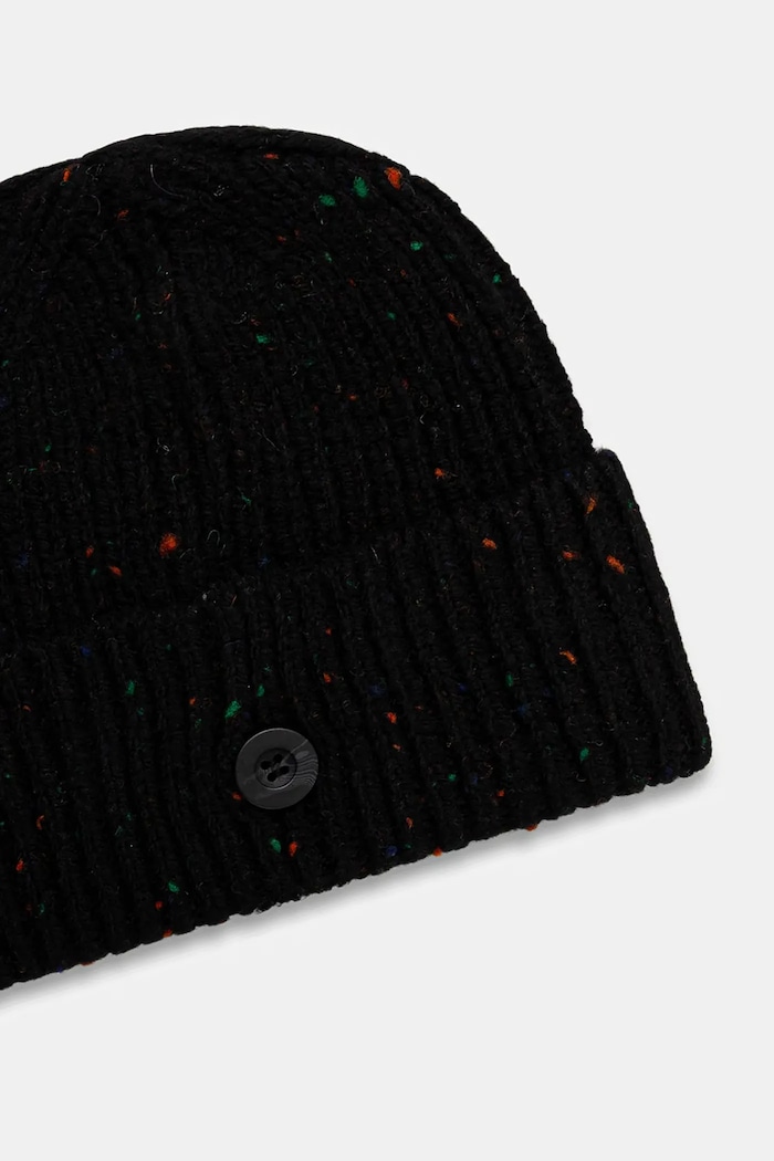 Doplnky Čiapka s prímesou vlny Carhartt WIP Anglistic Beanie I013193.3AUXX čierna