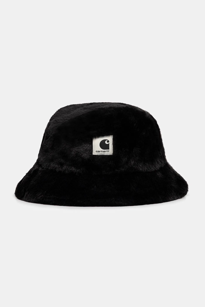 Καπέλο Carhartt WIP W' Olney Bucket Hat απλό μαύρο I035407.89XX