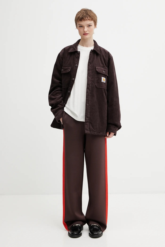 Бавовняна куртка Carhartt WIP Whitsome Shirt Jac I028827.33HXX