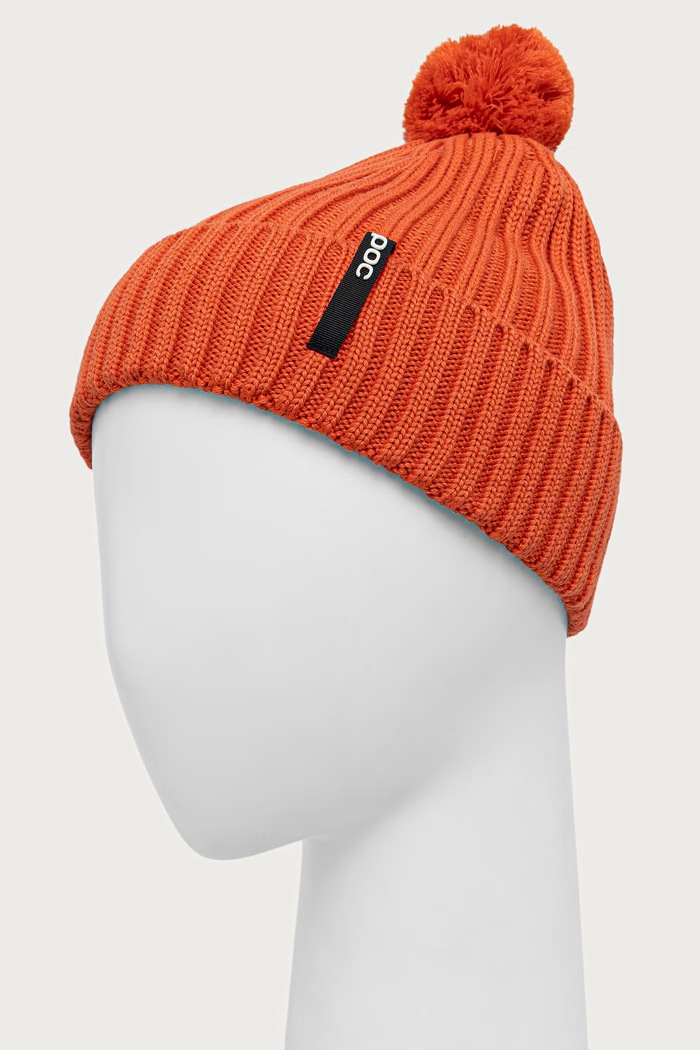 POC Czapka z pomponem z wełną 64313 pomarańczowy AW25
