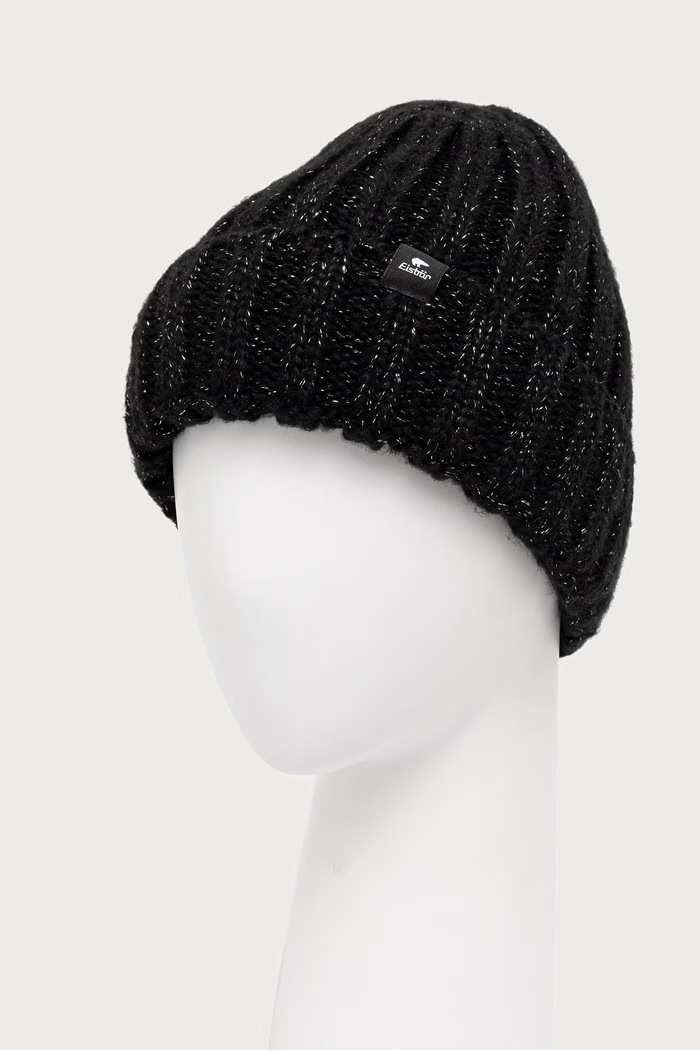 Eisbar Czapka beanie z wełną Alea MÜ E80145 czarny AW25