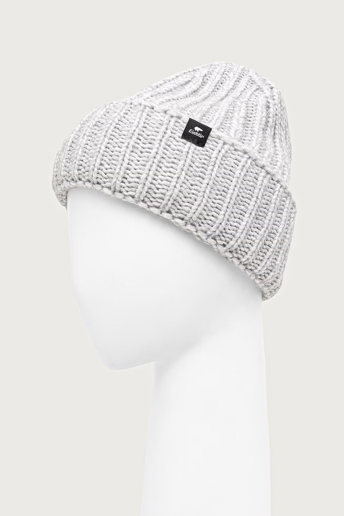 Akcesoria Eisbar Czapka z wełny merino Leia OS MÜ E31005 szary