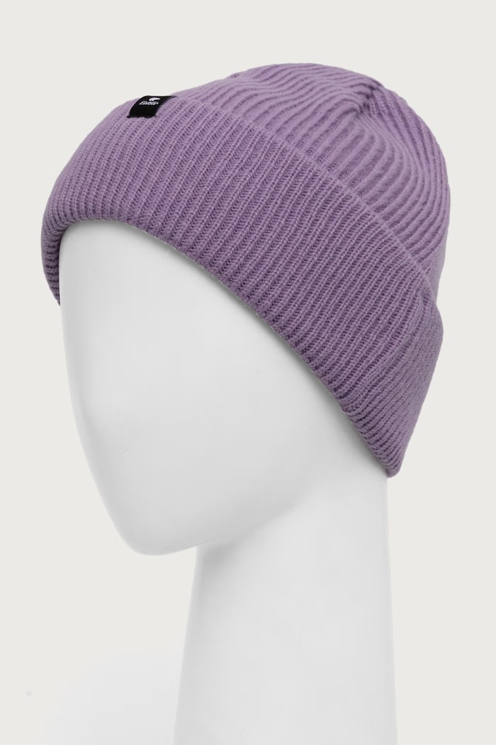 Eisbar Czapka beanie z dodatkiem merino Salma MÜ 2.0. E75051 fioletowy AW25