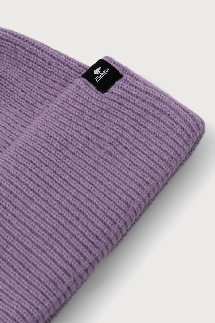 Akcesoria Eisbar Czapka beanie z dodatkiem merino Salma MÜ 2.0. E75051 fioletowy