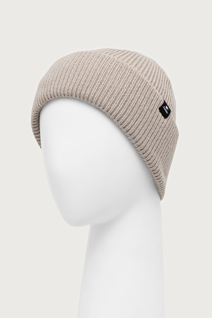 Akcesoria Eisbar Czapka beanie z dodatkiem merino Salma MÜ 2.0. E75051 beżowy