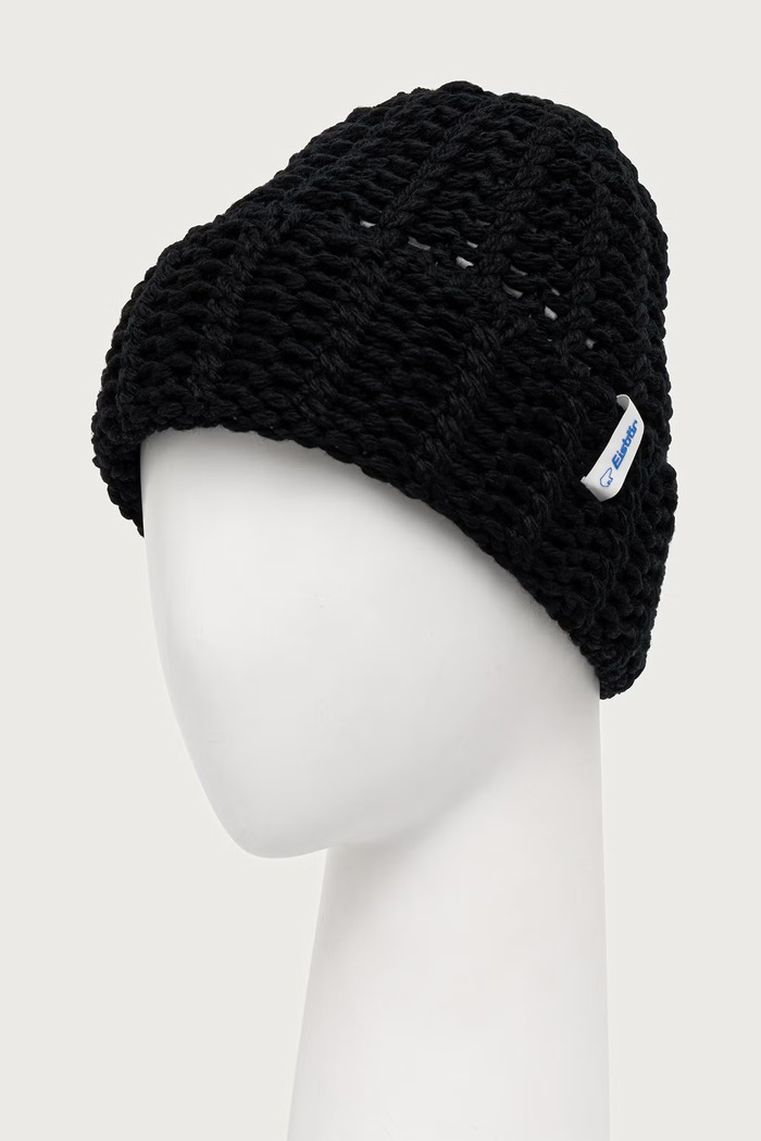 Eisbar Czapka beanie wełniana Selda MÜ E31025 czarny AW25