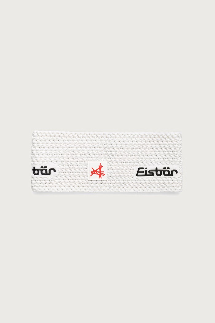 Eisbar Opaska na głowę z wełną merino Jamies STB SA biały E37045