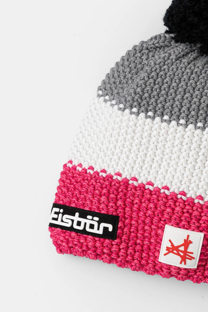 Accessori Eisbar berretto in misto lana Star Pompon MÜ SA E33172 rosa