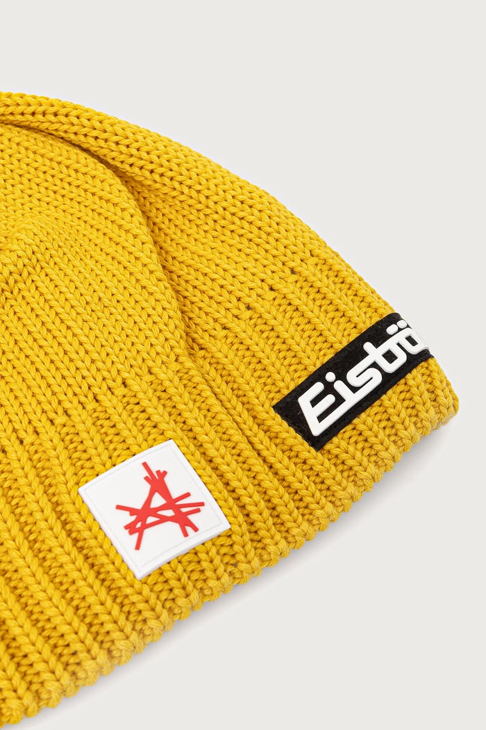 Akcesoria Eisbar Czapka z wełną merino Trop MÜ SA E33166 żółty