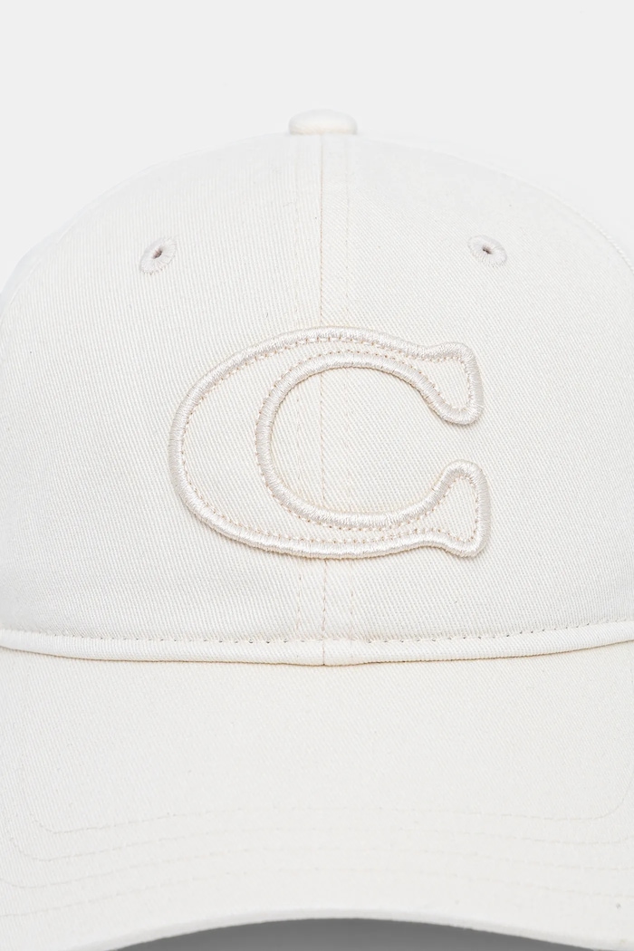 Coach Șapcă de baseball din bumbac 29CCN89 bej SS26