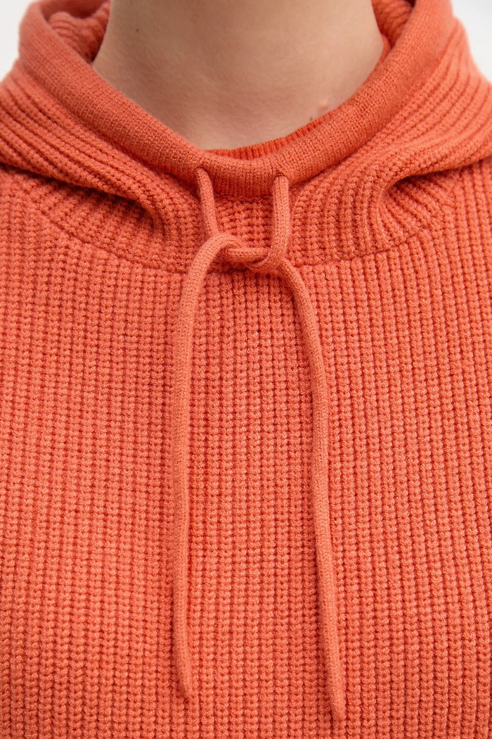 Kapuca United Colors of Benetton 6SCQDU01T oranžna