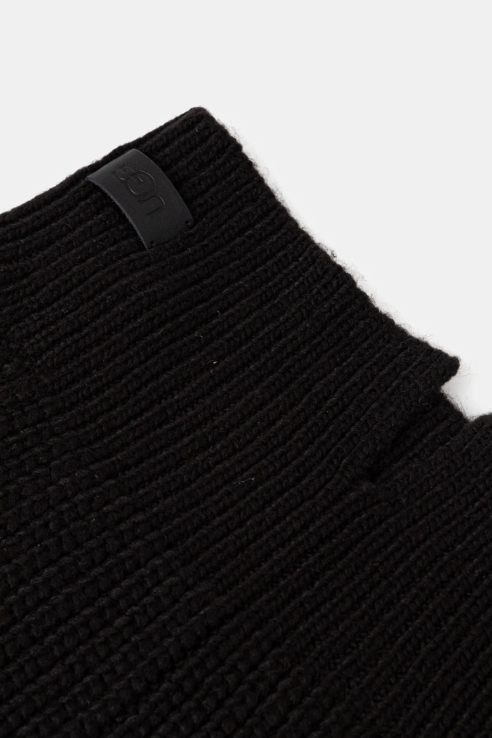 Accesorii UGG Glugă din amestec de lână CABLE 102740 negru