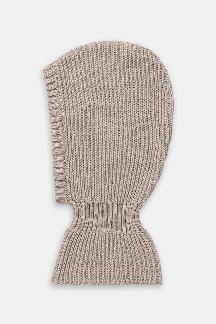 Kukla s prímesou vlny Newland BALACLAVA CAP béžová N46478.34