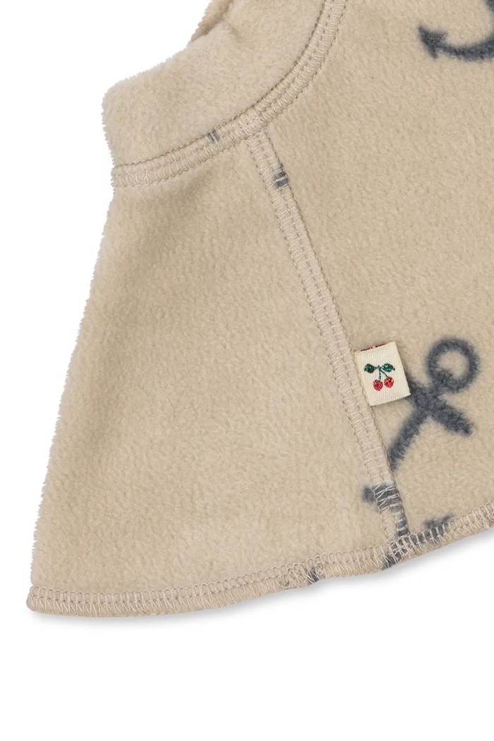 Konges Sløjd kominiarka TAVI FLEECE BALACLAVA GRS KS103540.9BYA beżowy AW25