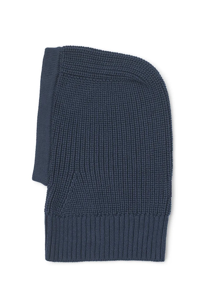 Bavlnená kukla Liewood Sorin Balaclava bavlna tmavomodrá LW20100.9BYA