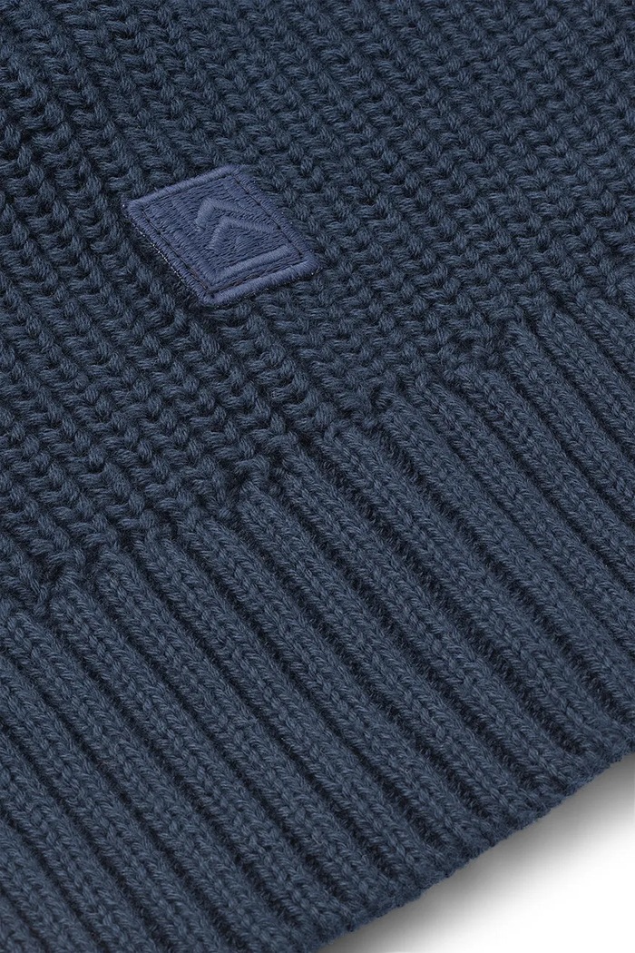 Bavlnená kukla Liewood Sorin Balaclava LW20100.9BYA tmavomodrá AW25