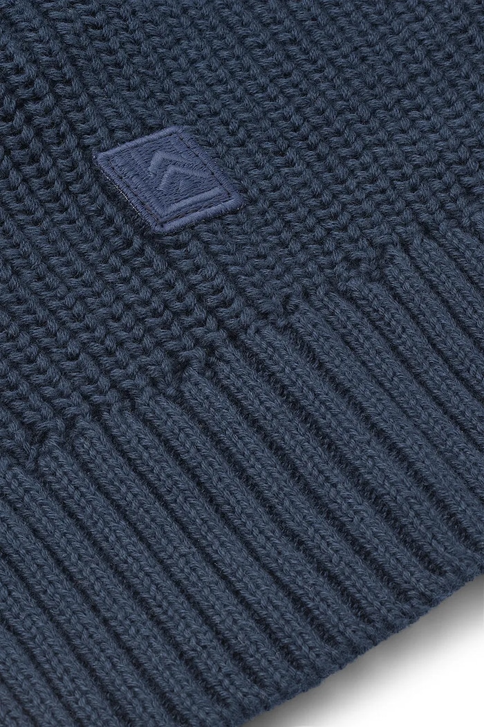 Bavlnená kukla Liewood Sorin Balaclava LW20100.9BYA tmavomodrá AW25