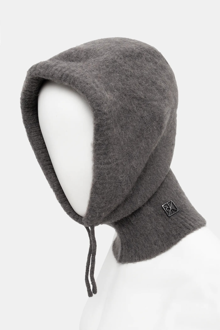 Σκούφος με προσθήκη μαλλιού Calvin Klein LV04D8068G γκρί NC25