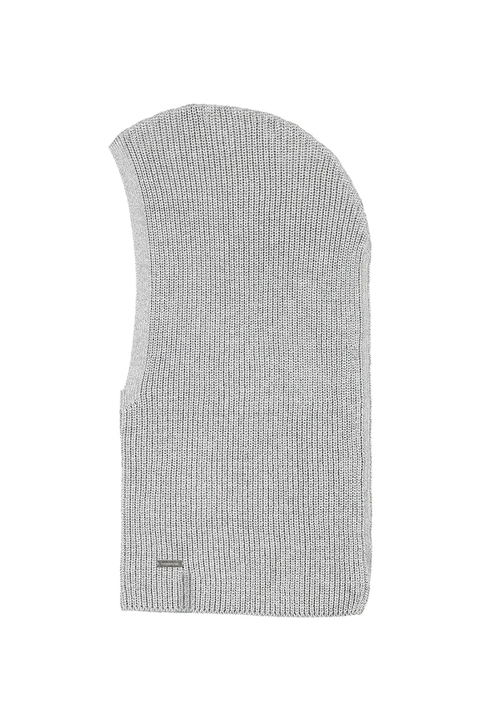 Хлопковая балаклава Didriksons GALIA 505934 серый AW25