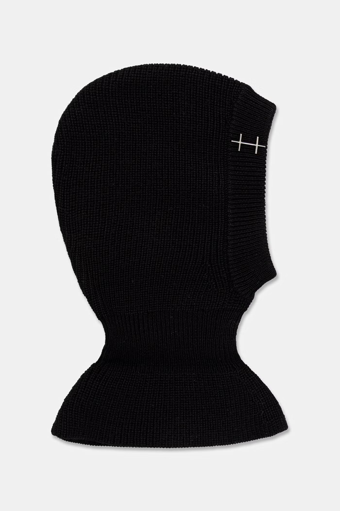 HELIOT EMIL kominiarka z dodatkiem wełny czarny AW25.16.122.BLK01.CO