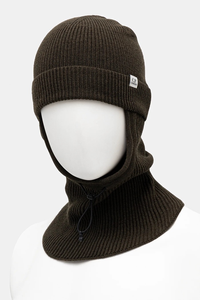 Volnena polkapa C.P. Company 19CMAC304A005509A zelena AW25