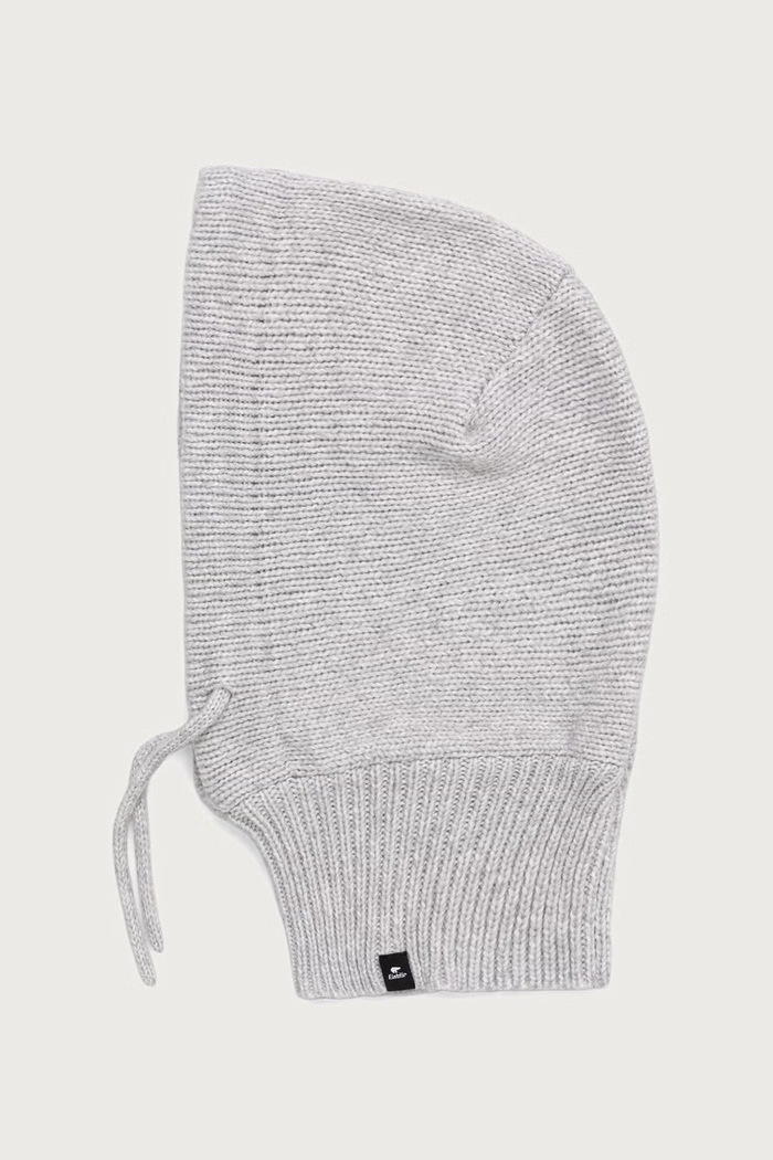 Eisbar Kaptur z wełną merino Mathilde Hood szary E31003