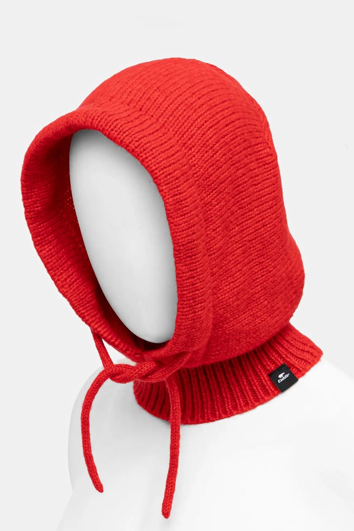 Dodaci Balaklava s dodatkom vune Eisbar Mathilde Hood E31003 crvena