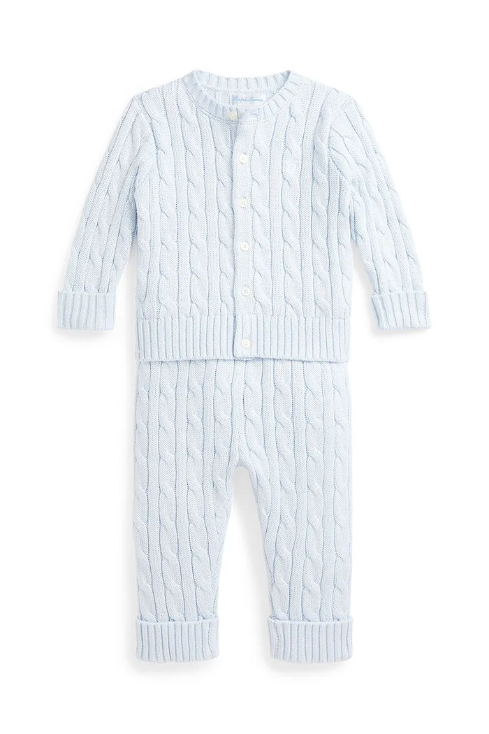 Polo Ralph Lauren compleu Planet friendly albastru 320966889002