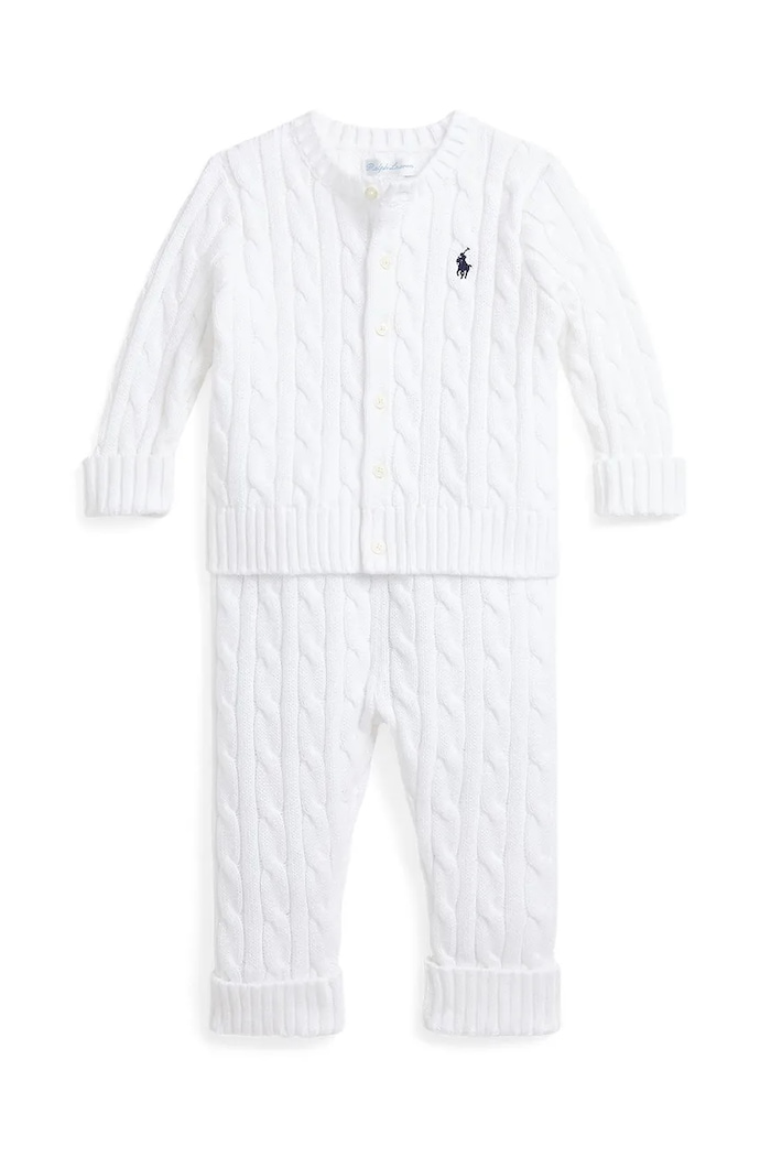Souprava Polo Ralph Lauren bavlna bílá 320966889004