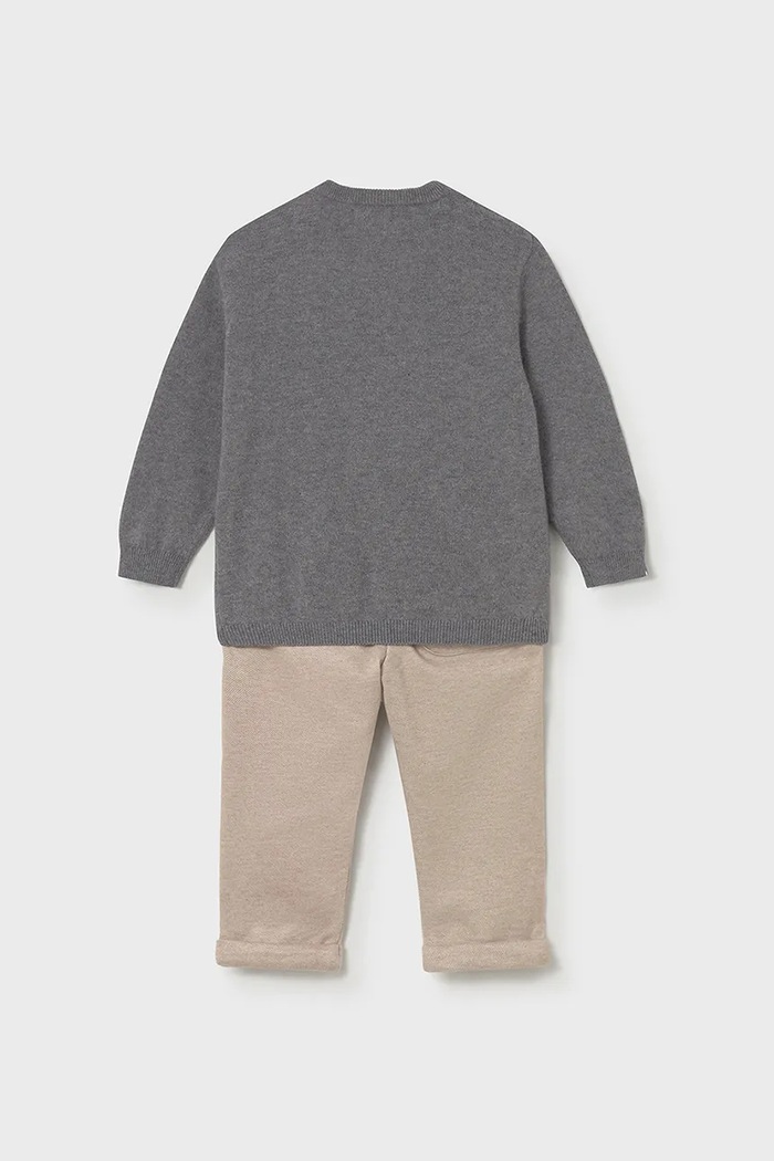 Mayoral compleu bebe 2515.3E.Baby.9BYA bej AW25