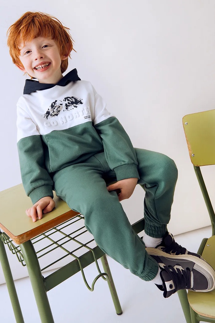 Set de trening pentru copii Mayoral verde 4804.5C.Mini.9BYA