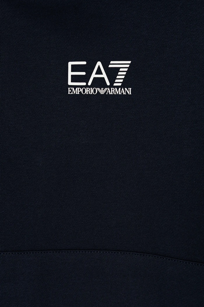 EA7 Emporio Armani dres bawełniany dziecięcy granatowy 7B000164.AF10368