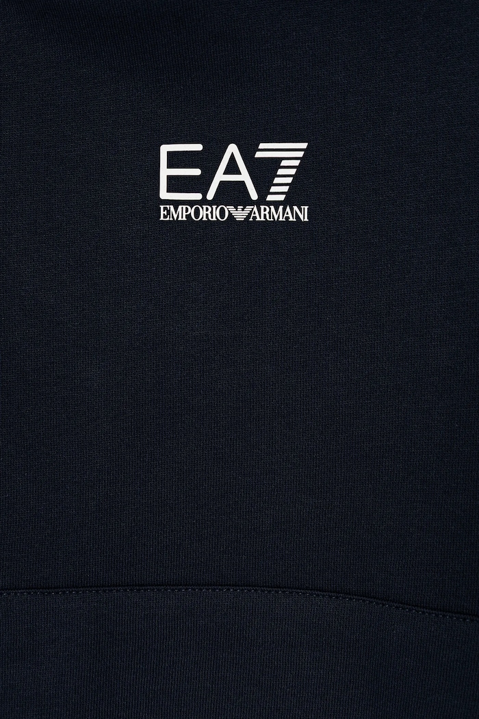 EA7 Emporio Armani dres bawełniany dziecięcy granatowy 7B000164.AF10368